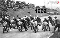 Závody motocyklů 1969