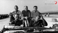 Piešťany 1960: čestné kolo vítězů...