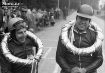 Tábor 1961: vítězná posádka L.Štajner/F.Turna...