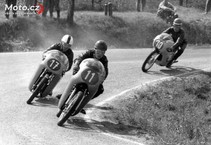 Znojmo 1963, MR 175: #11 Chrappa, #17 Pěnička, #10 Boček...