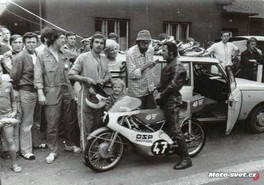 Letohrad 1976 - třetího J.Tázlera zpovídá K. Březina..