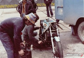 1978: Vladimír Jarolím - Jawa2V - 250ccm..