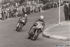  prvni závod MR 1965 Rosice, #6 Novotný druhé místo, Kročka první (mimo závod vítězí Srna na Ravu)