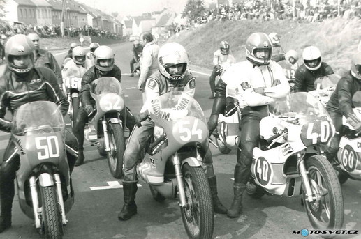 Frohburg - NDR, #54 O. Kába, #62 J.Bartůněk - Jawa 250, #50 V.Jarolím