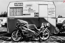 Automotodrom Brno, stroj Honda 125 patřící St. Gregorovi ml.