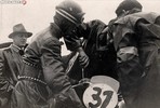 Boskovice 1952: M. Vlček před startem 250cc..