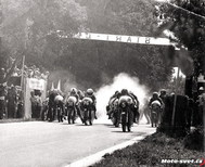 Činěves, start 125 ccm