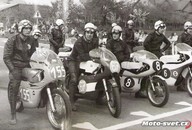 Dobruška 1972- oblast 250ccm - #155 Franc, #67 Mrkvička