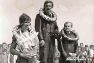 Dobruška 1972 - 250 ccm - zleva Vladimír Jarolim, Jaroslav Franc, Jaroslav Hlavatý