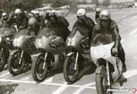 1975-350ccm- #45 A. Plevák, #28 A. Mrkvička, #4 B. Lidmanský