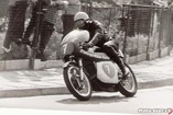 Dobruška1973 - B.Lidmanský v cílové zatáčce