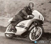 závěr kariery V.Staši s Jawou 350 OHC r.1960