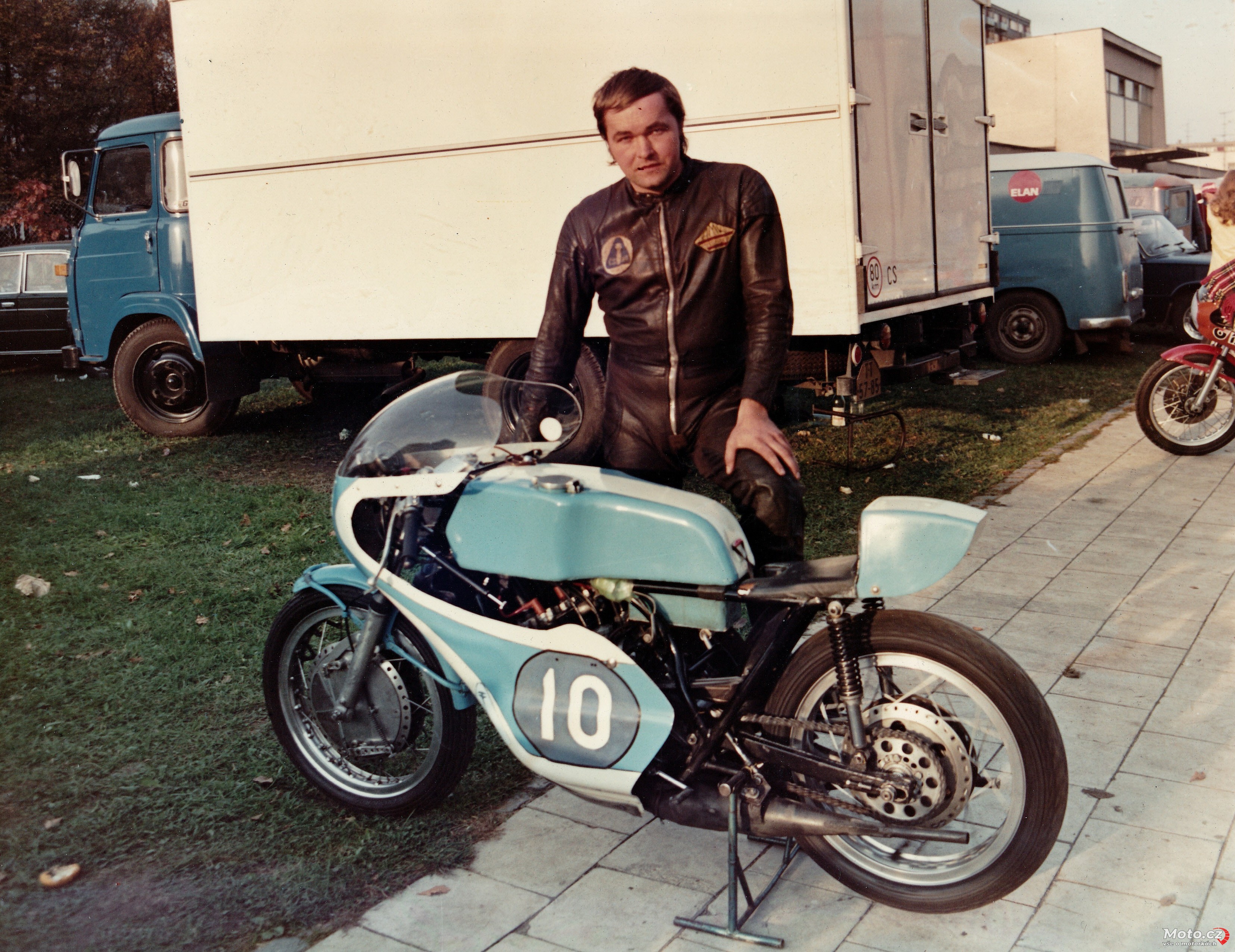 189 - Hradec Králové 1977 - Jiří David, Yamaha 350