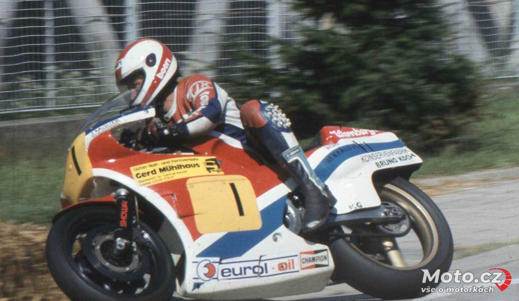 116 - Bohumil Staša, Honda NSR 500 - Jindřichův Hradec 1985