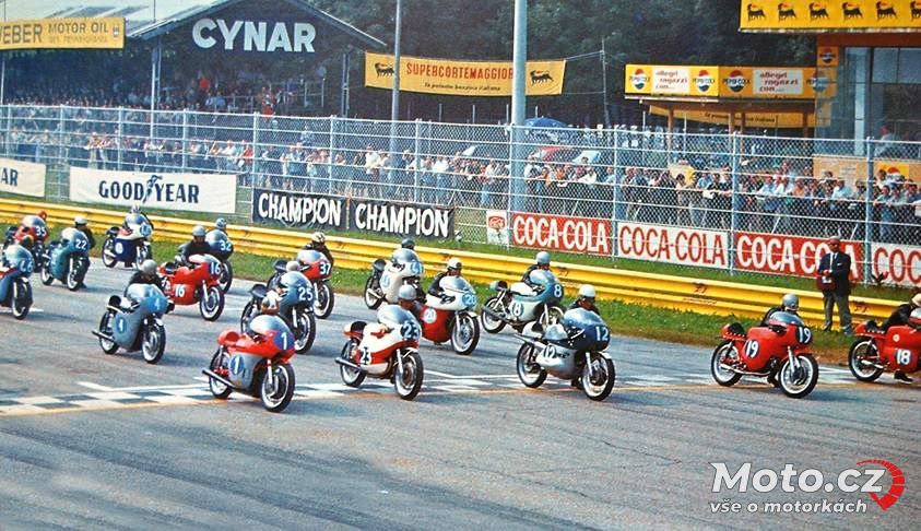 130 - Monza, GP Itálie 1965 - 350 ccm - #1 Agostini MV