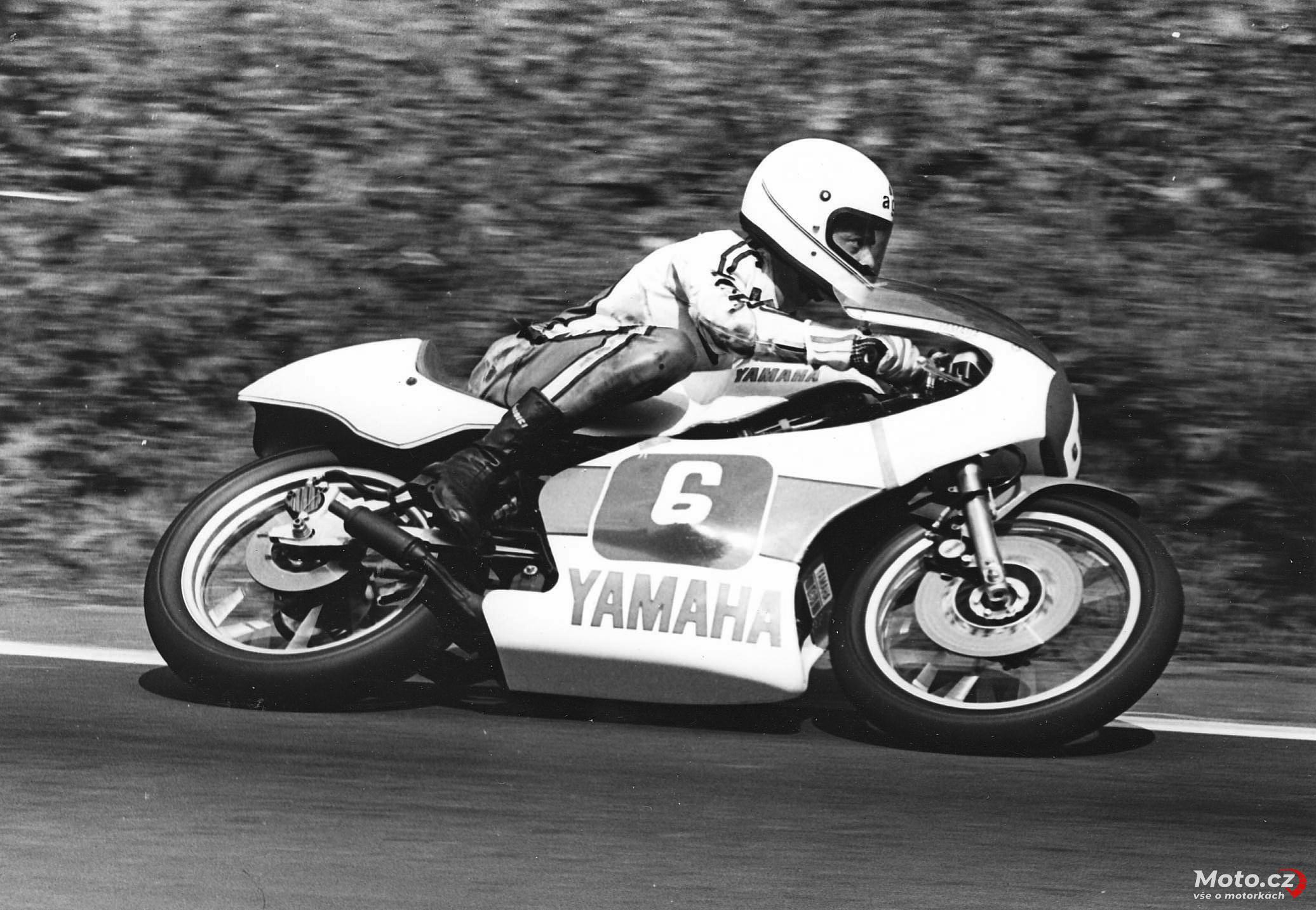 147 - Hořice 1981: Henrich Kurtha, Yamaha TZ 250..